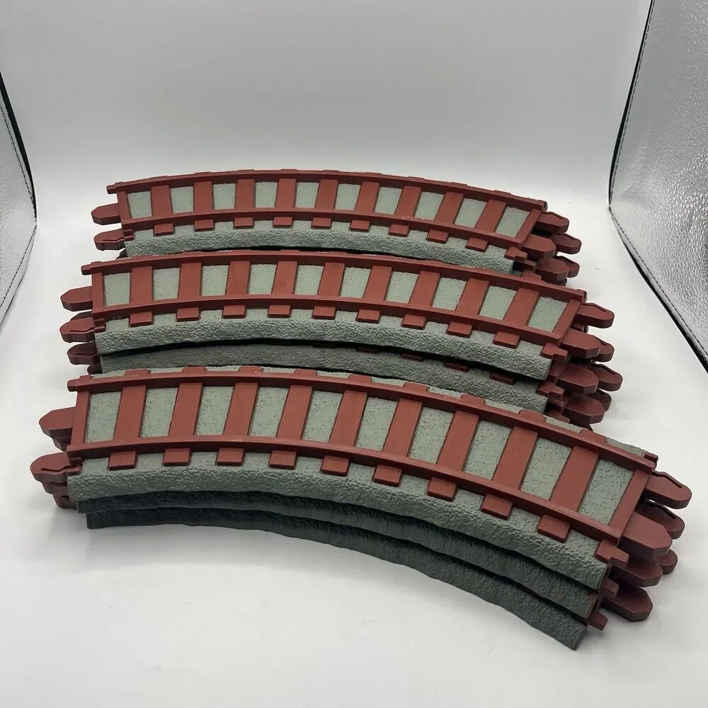 Vtg 1988 Playskool Express Preschool Train Curved Tracks 11 Piece Replacement ￼